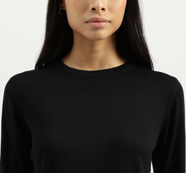 Round Neck Solid Top