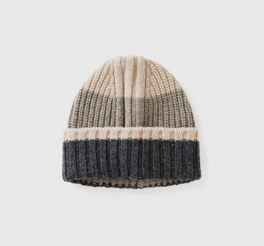 Striped Multicolor Benie Hat