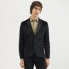 Regular Fit Lapel Collar Solid Blazer