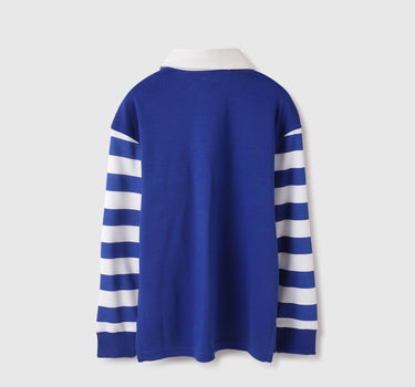 Regular Fit Polo Neck Striped Tshirt