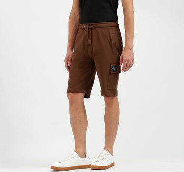 Solid Relaxed Fit Shorts