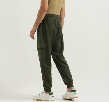 Solid Baggy Fit Track Pants