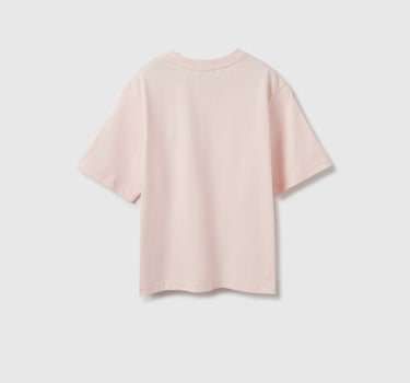 Boxy Fit Round Neck Embroidered Tshirt