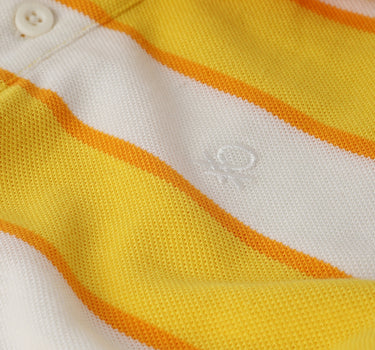 Regular Fit Collared Striped Polo T-Shirt