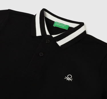 Regular Fit Collared Solid Polo T-Shirt