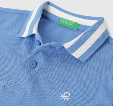 Regular Fit Collared Solid Polo T-Shirt