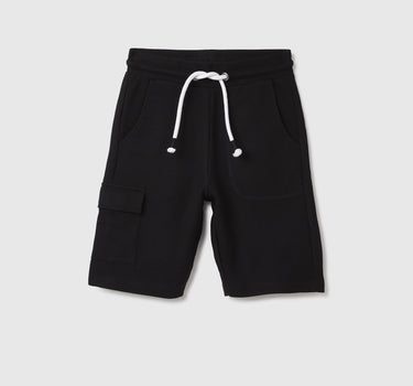 Textured Regular Fit Bermuda Shorts