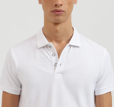 Regular Fit Collared Solid Polo T-Shirt