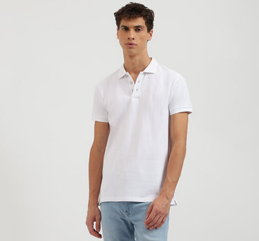 Regular Fit Collared Solid Polo T-Shirt