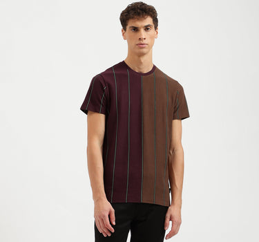 Regular Fit Crew Neck Striped T-Shirt