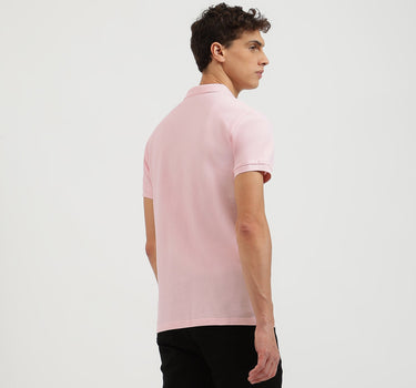 Regular Fit Collared Solid Polo T-Shirt