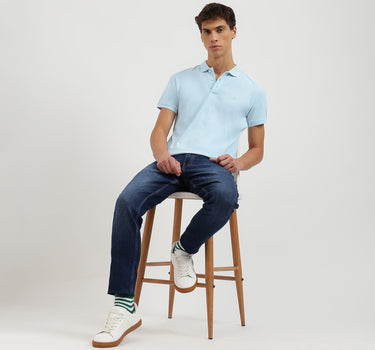 Regular Fit Collared Solid Polo T-Shirt