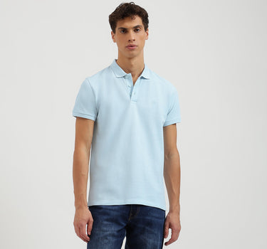 Regular Fit Collared Solid Polo T-Shirt