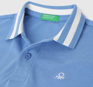 Regular Fit Collared Solid Polo T-Shirt