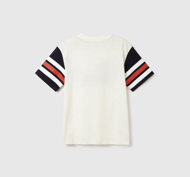 Relaxed Fit Crew Neck Embroidered T-Shirt