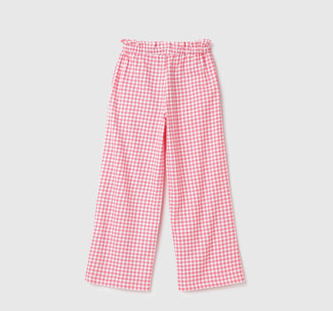 Checkered Regular Fit Trousers