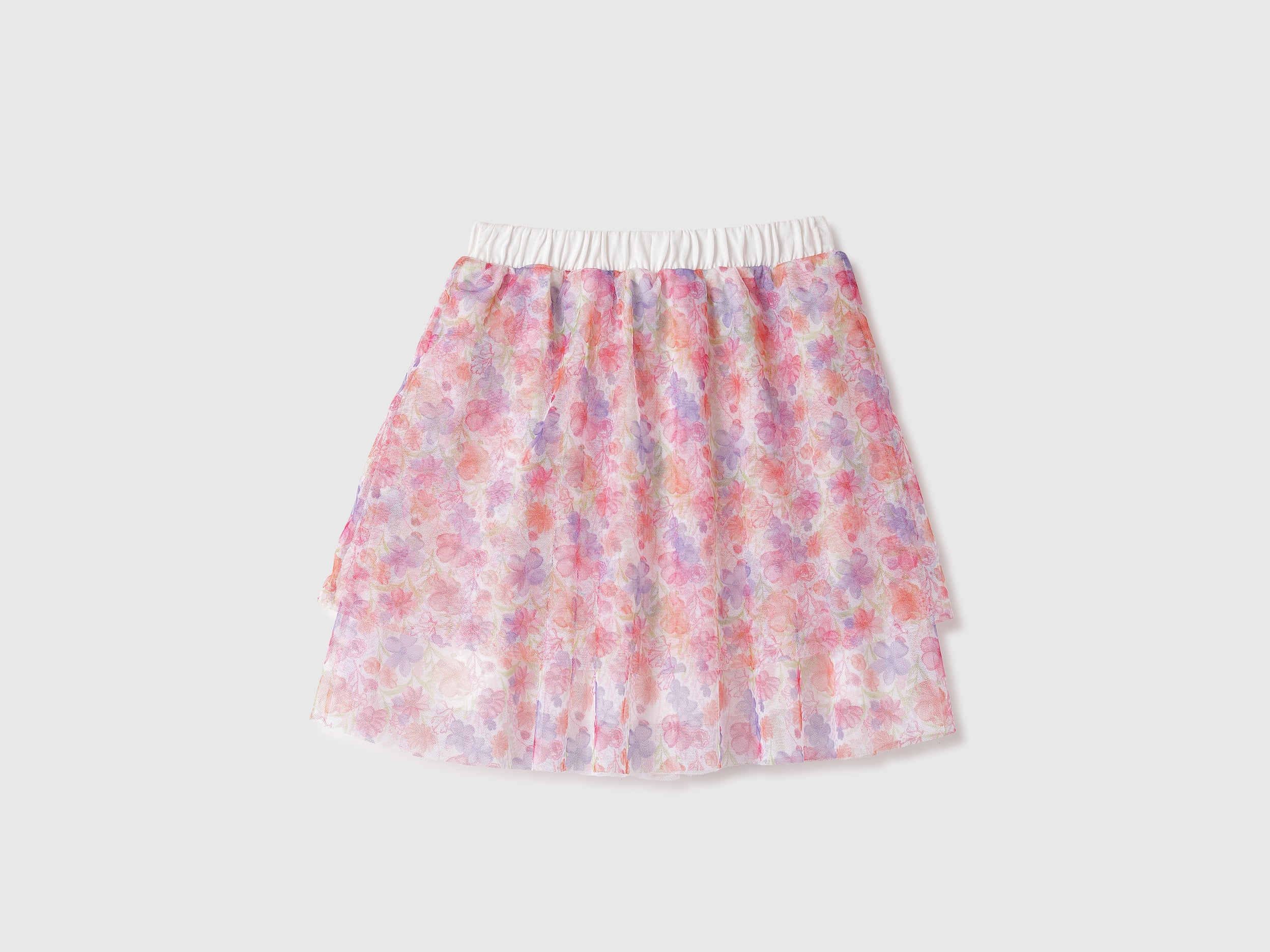 Floral Print Regular Fit Skirt