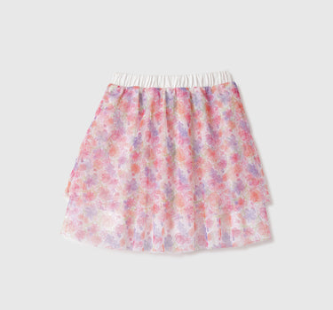 Floral Print Regular Fit Skirt