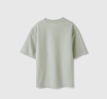 Boxy Fit Round Neck Solid Tshirt