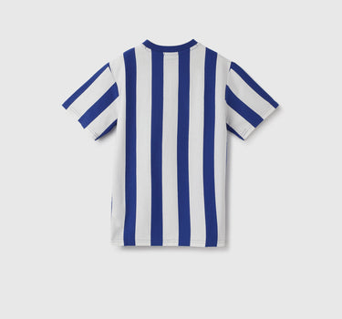 Relaxed Fit Crew Neck Striped T-Shirt