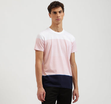 Regular Fit Crew Neck Striped T-Shirt