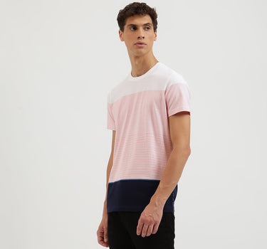 Regular Fit Crew Neck Striped T-Shirt