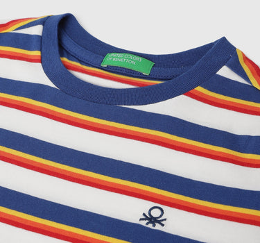 Regular Fit Crew Neck Striped T-Shirt