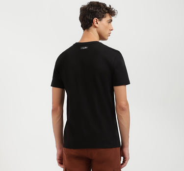 Relaxed Fit Crew Neck Solid T-Shirt