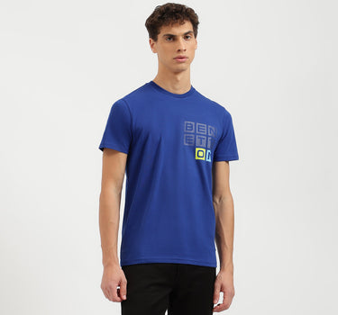 Regular Fit Crew Neck Logo Print T-Shirt