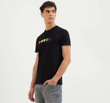 Regular Fit Crew Neck Printed T-Shirt