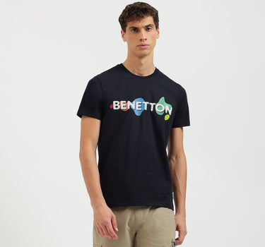 Regular Fit Crew Neck Printed T-Shirt