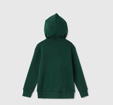 Regular Fit Hooded Neck Printed Hoodie