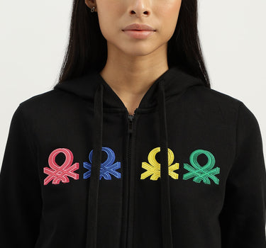 Hooded Neck Brand Logo Sweatshirts