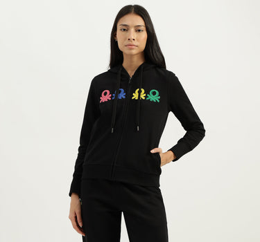 Hooded Neck Brand Logo Sweatshirts