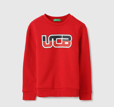 Regular Fit Round Neck Printed Sweatshirts