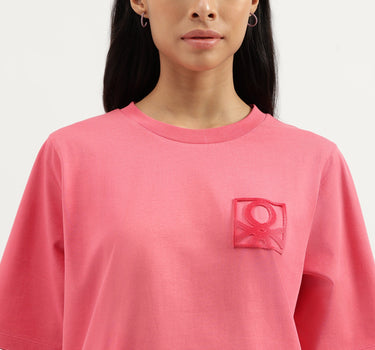 Crew Neck Logo Detail T-Shirt