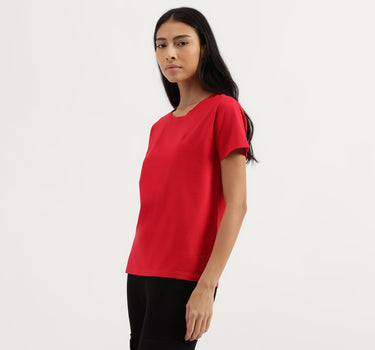 Round Neck Solid T-Shirt