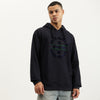 Regular Fit Hooded Neck Graphic Print Co-Ordinate Plutch Emblem Terry Sweatshirt