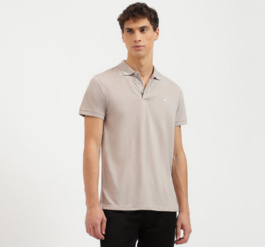 Regular Fit Collared Solid Polo T-Shirt