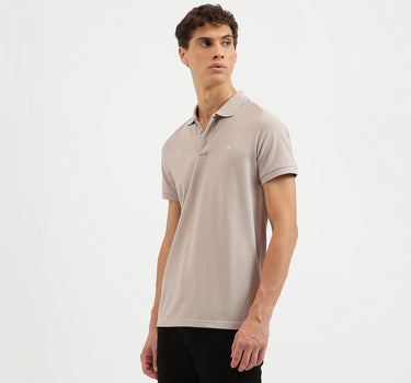 Regular Fit Collared Solid Polo T-Shirt