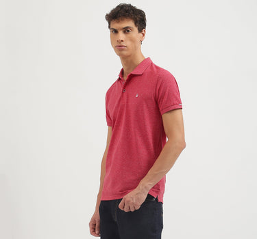 Regular Fit Collared Solid Polo T-Shirt