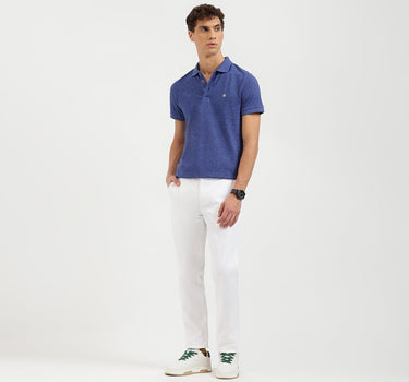 Regular Fit Collared Solid Polo T-Shirt