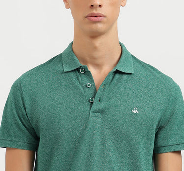 Regular Fit Collared Solid Polo T-Shirt