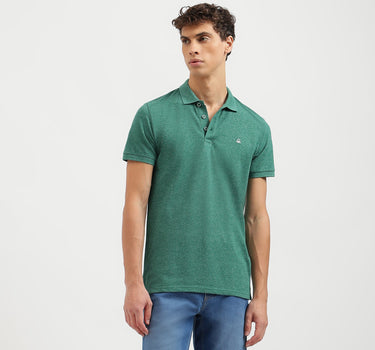 Regular Fit Collared Solid Polo T-Shirt