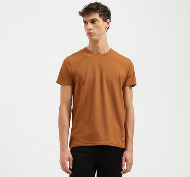 Regular Fit Crew Neck Solid T-Shirt