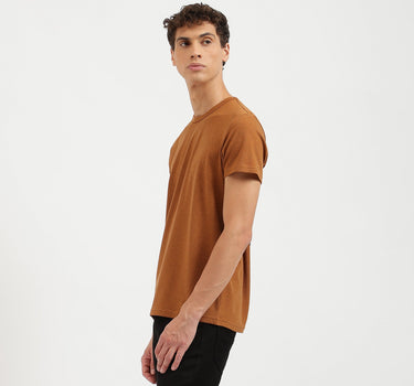 Regular Fit Crew Neck Solid T-Shirt