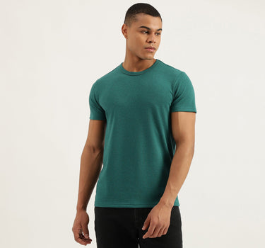 Regular Fit Crew Neck Solid T-Shirt