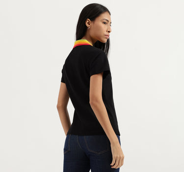 Johny Collar Solid Tshirt