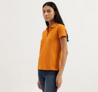 Polo Neck Solid Tshirt