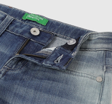 Solid Slim Fit Jeans